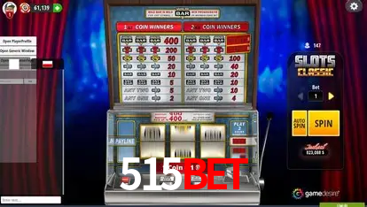 Descubra o Mundo do Cassino Online com 515BET
